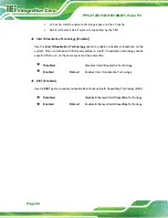 Preview for 96 page of IEI Technology PPC-F12B-BT User Manual