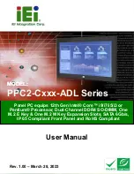 Preview for 1 page of IEI Technology PPC2-C ADL Series User Manual