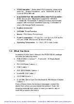 Preview for 8 page of IEI Technology PSB-810EAV Manual