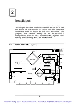 Preview for 9 page of IEI Technology PSB-810EAV Manual