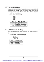 Предварительный просмотр 10 страницы IEI Technology PSB-810EAV Manual