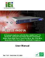 Предварительный просмотр 1 страницы IEI Technology PUZZLE-IN001A User Manual