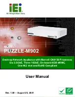 IEI Technology PUZZLE-M902 User Manual предпросмотр