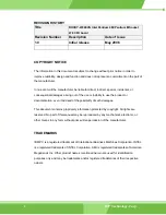 Preview for 2 page of IEI Technology ROCKY-4786EVG User Manual