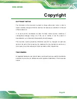 Предварительный просмотр 3 страницы IEI Technology tKINO-BW Series User Manual