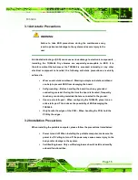 Preview for 15 page of IEI Technology TUS3400 User Manual