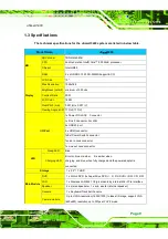 Preview for 9 page of IEI Technology uSmart3400 User Manual