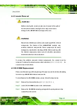 Preview for 21 page of IEI Technology uSmart3400 User Manual