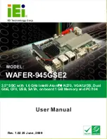 Предварительный просмотр 1 страницы IEI Technology WAFER-945GSE2 User Manual