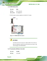 Предварительный просмотр 42 страницы IEI Technology WAFER-KBN-1 User Manual