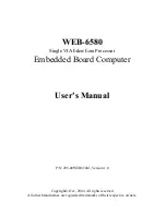 IEI Technology WEB-6580 User Manual предпросмотр