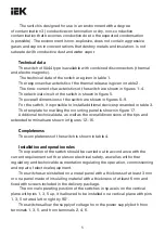 Preview for 5 page of IEK VA44 Manual