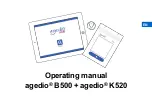 Preview for 1 page of IEM agedio B500 Operating Manual