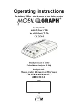 Preview for 1 page of IEM Mobil-O-Graph NG Operating Instructions Manual