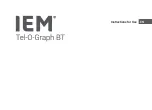 Preview for 1 page of IEM Tel-O-Graph BT Instructions For Use Manual