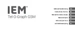 Предварительный просмотр 1 страницы IEM Tel-O-Graph GSM Instructions For Use Manual