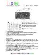 Предварительный просмотр 4 страницы IEM Umwelt 3 Installation And Instruction Manual