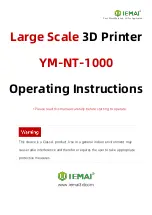 Предварительный просмотр 1 страницы IEMAI Large Scale Operating Instructions Manual