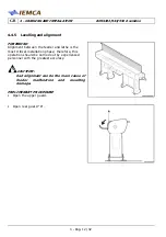 Preview for 50 page of IEMCA BOSS 332-545-551 E Manual For Use And Maintenance