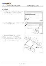 Preview for 52 page of IEMCA BOSS 332-545-551 E Manual For Use And Maintenance