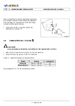 Preview for 66 page of IEMCA BOSS 332-545-551 E Manual For Use And Maintenance