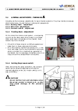 Предварительный просмотр 73 страницы IEMCA BOSS 332-545-551 E Manual For Use And Maintenance