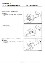 Preview for 84 page of IEMCA BOSS 332-545-551 E Manual For Use And Maintenance