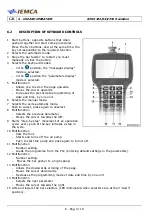 Preview for 107 page of IEMCA BOSS 332-545-551 E Manual For Use And Maintenance