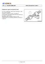 Preview for 113 page of IEMCA BOSS 332-545-551 E Manual For Use And Maintenance