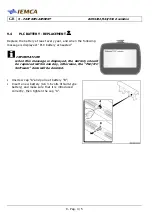 Preview for 136 page of IEMCA BOSS 332-545-551 E Manual For Use And Maintenance