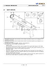 Preview for 22 page of IEMCA BOSS 332 Manual For Use And Maintenance