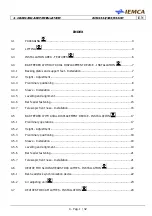 Preview for 54 page of IEMCA BOSS 332 Manual For Use And Maintenance