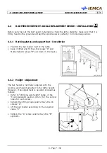 Preview for 60 page of IEMCA BOSS 332 Manual For Use And Maintenance