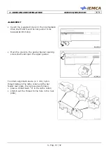 Preview for 66 page of IEMCA BOSS 332 Manual For Use And Maintenance