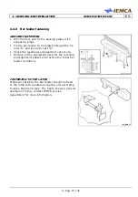 Preview for 68 page of IEMCA BOSS 332 Manual For Use And Maintenance