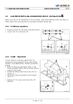 Preview for 70 page of IEMCA BOSS 332 Manual For Use And Maintenance