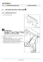 Preview for 77 page of IEMCA BOSS 332 Manual For Use And Maintenance