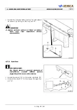 Preview for 78 page of IEMCA BOSS 332 Manual For Use And Maintenance