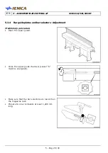 Preview for 113 page of IEMCA BOSS 332 Manual For Use And Maintenance