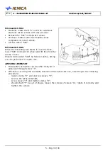 Preview for 119 page of IEMCA BOSS 332 Manual For Use And Maintenance