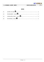 Preview for 152 page of IEMCA BOSS 332 Manual For Use And Maintenance