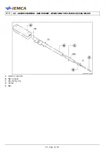 Preview for 167 page of IEMCA BOSS 332 Manual For Use And Maintenance