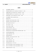 Preview for 178 page of IEMCA BOSS 332 Manual For Use And Maintenance