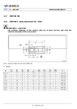 Preview for 187 page of IEMCA BOSS 332 Manual For Use And Maintenance