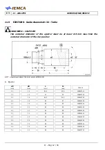 Preview for 189 page of IEMCA BOSS 332 Manual For Use And Maintenance