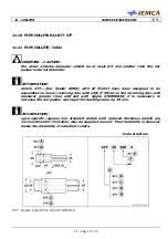 Preview for 190 page of IEMCA BOSS 332 Manual For Use And Maintenance