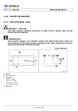 Preview for 197 page of IEMCA BOSS 332 Manual For Use And Maintenance