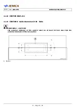 Preview for 199 page of IEMCA BOSS 332 Manual For Use And Maintenance