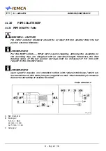 Preview for 201 page of IEMCA BOSS 332 Manual For Use And Maintenance