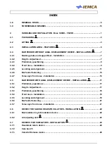 Preview for 6 page of IEMCA BOSS 338 HD Manual For Use And Maintenance